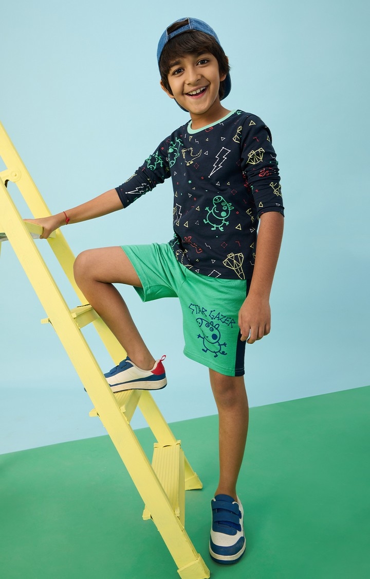 Boys Peppa: Stargazer Cotton Shorts