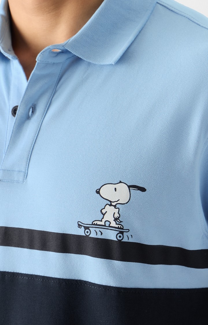 Men's Peanuts: Skate It Off Polo T-Shirt