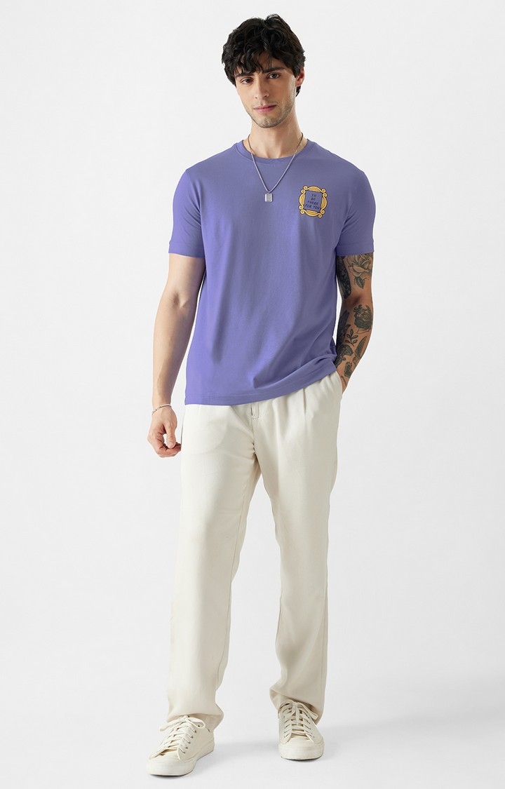 The Souled Store | Men's FRIENDS: Yellow Frame T-Shirt