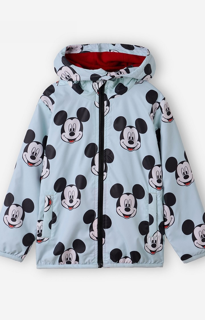 Boys Disney: Mickey Pattern Boys Cotton Jackets
