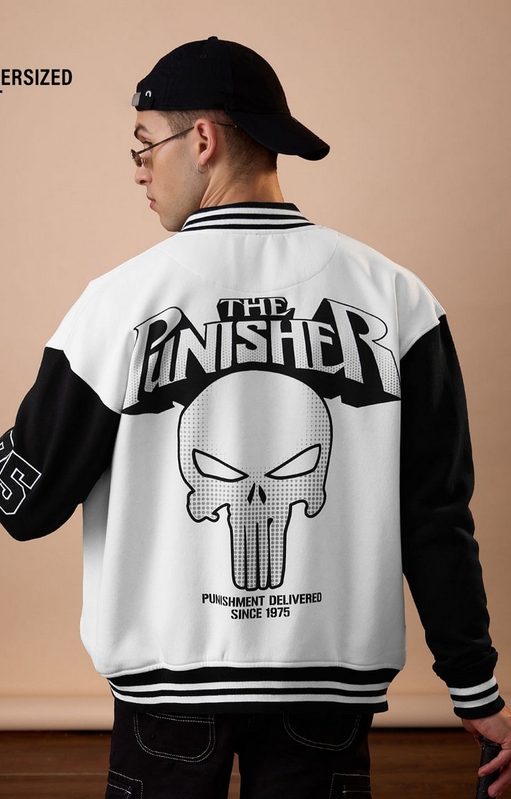 The Souled Store | Men's Punisher: Since 1975 Varsity Jackets