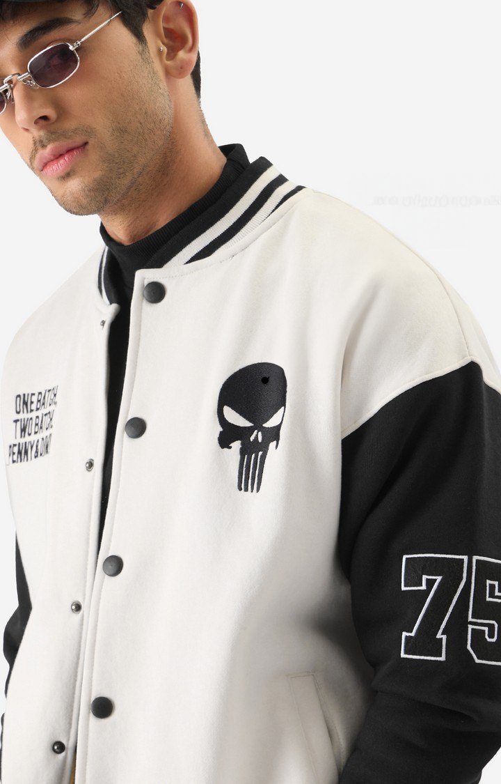 Men's Punisher: Since 1975 Varsity Jackets