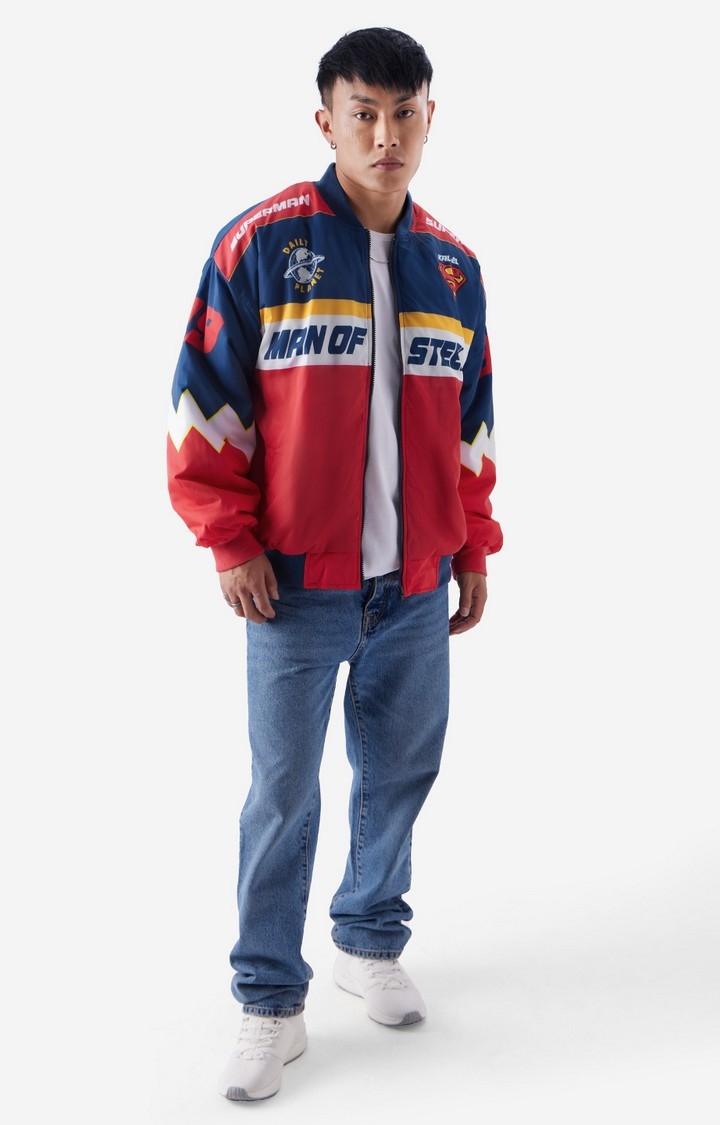 Men's Superman: Kal-El Racer Jackets