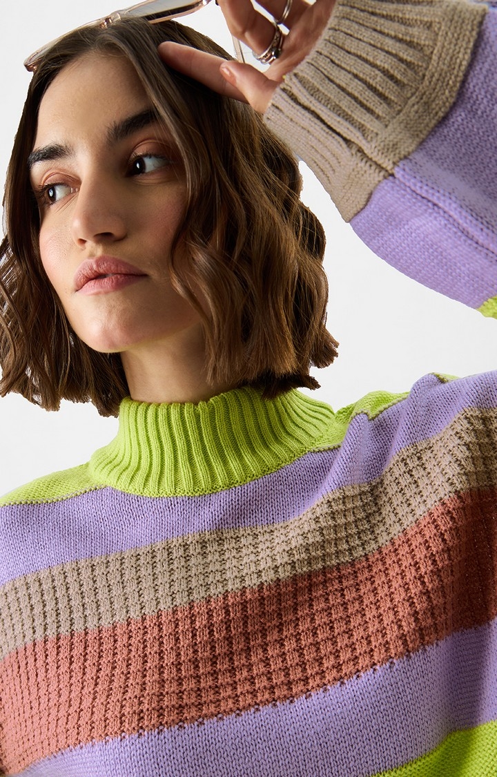 Women's TSS Originals: Soothing Sunset Women's Oversized Sweaters