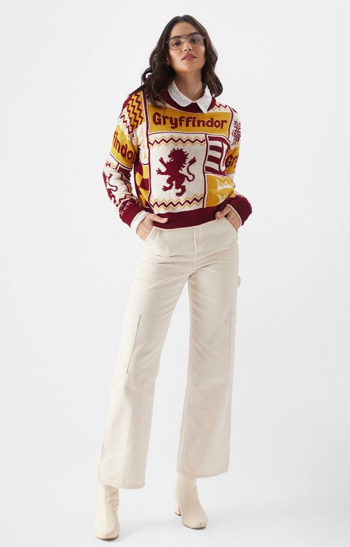 Women's Harry Potter: House Gryffindor Women's Knitted Sweaters