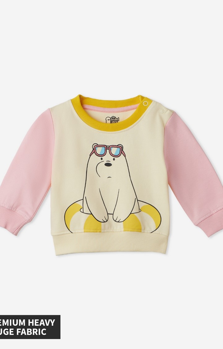 The Souled Store | Girls We Bare Bears: Ice Bear Girls Cotton Sweatshirts