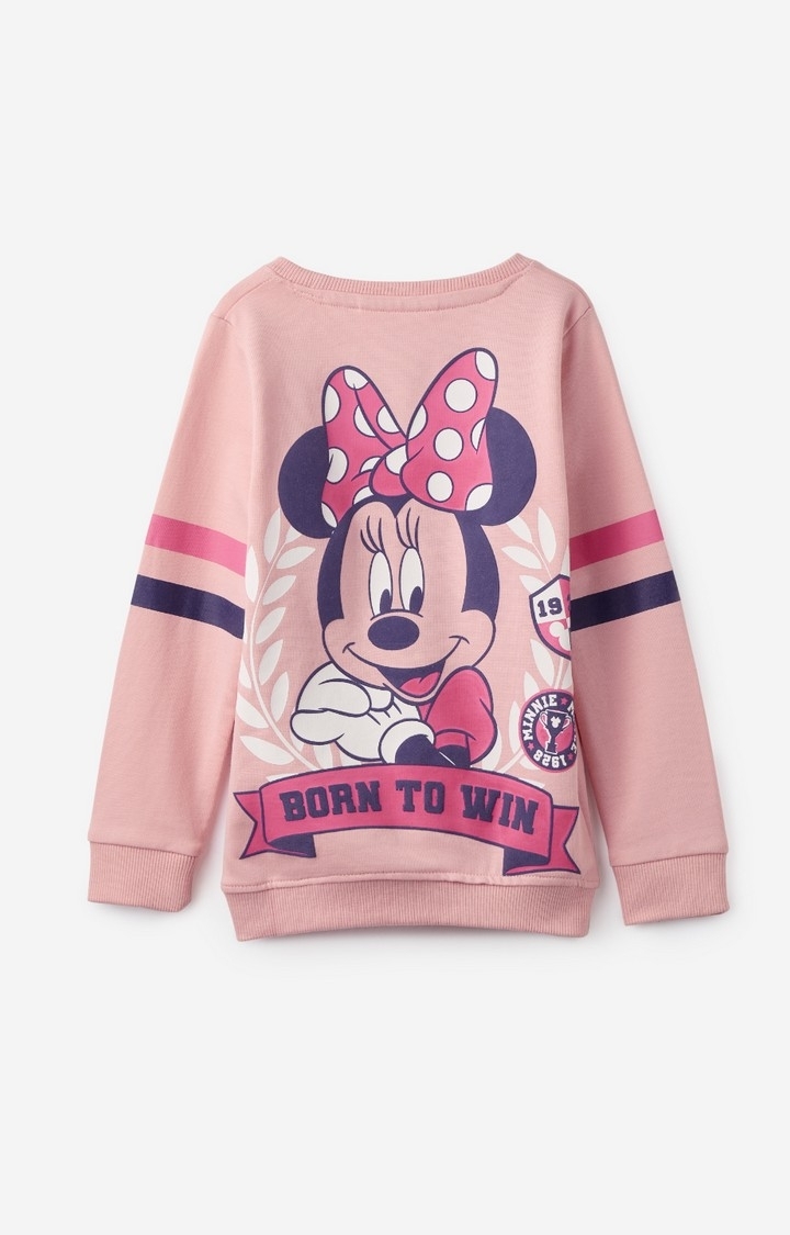Girls Disney: Minnie Mouse Girls Cotton Sweatshirts