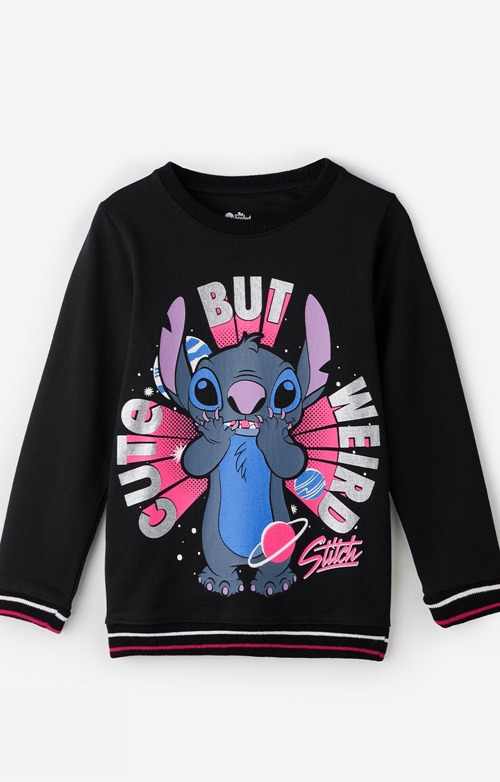 Girls Lilo & Stitch: Cutie Girls Cotton Sweatshirts