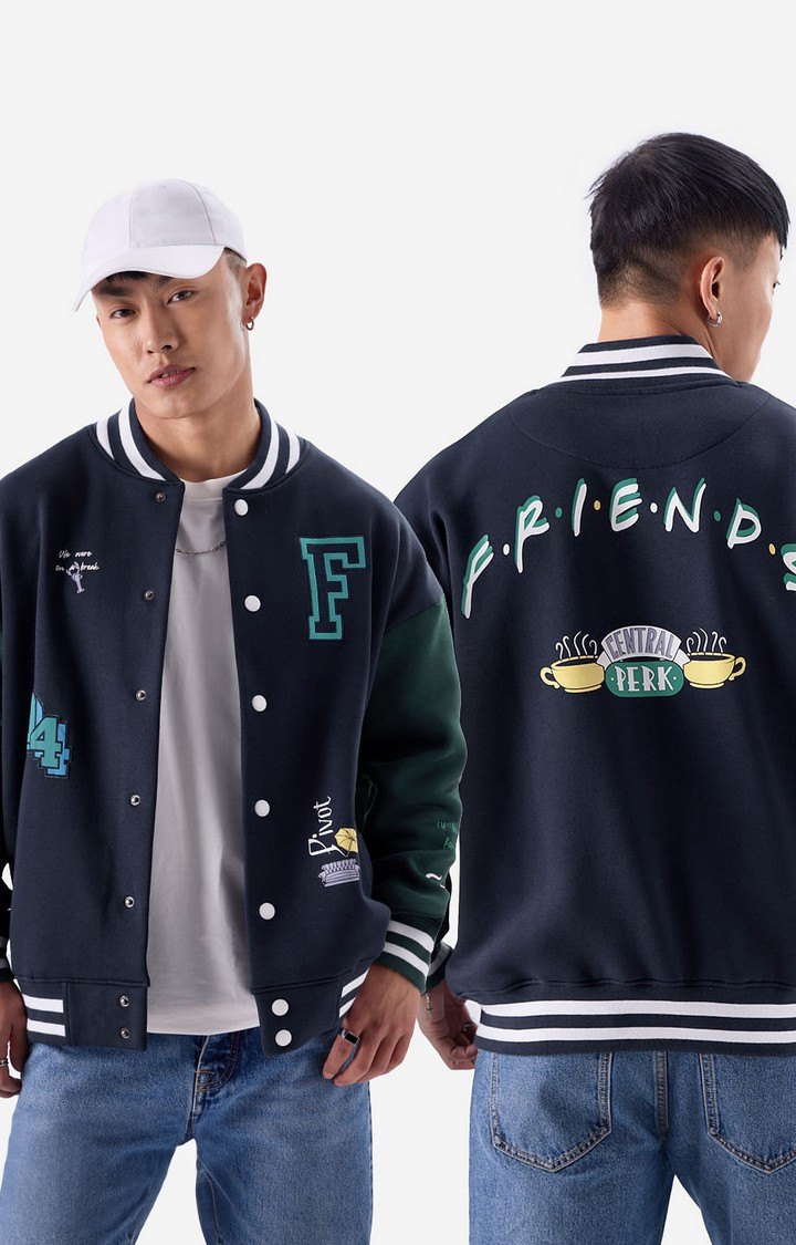 The Souled Store | Men's F.R.I.E.N.D.S: Best Of Times Varsity Jackets