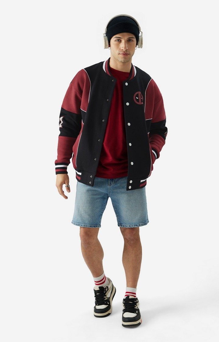 Men's Deadpool: Merc With A Mouth Varsity Jackets