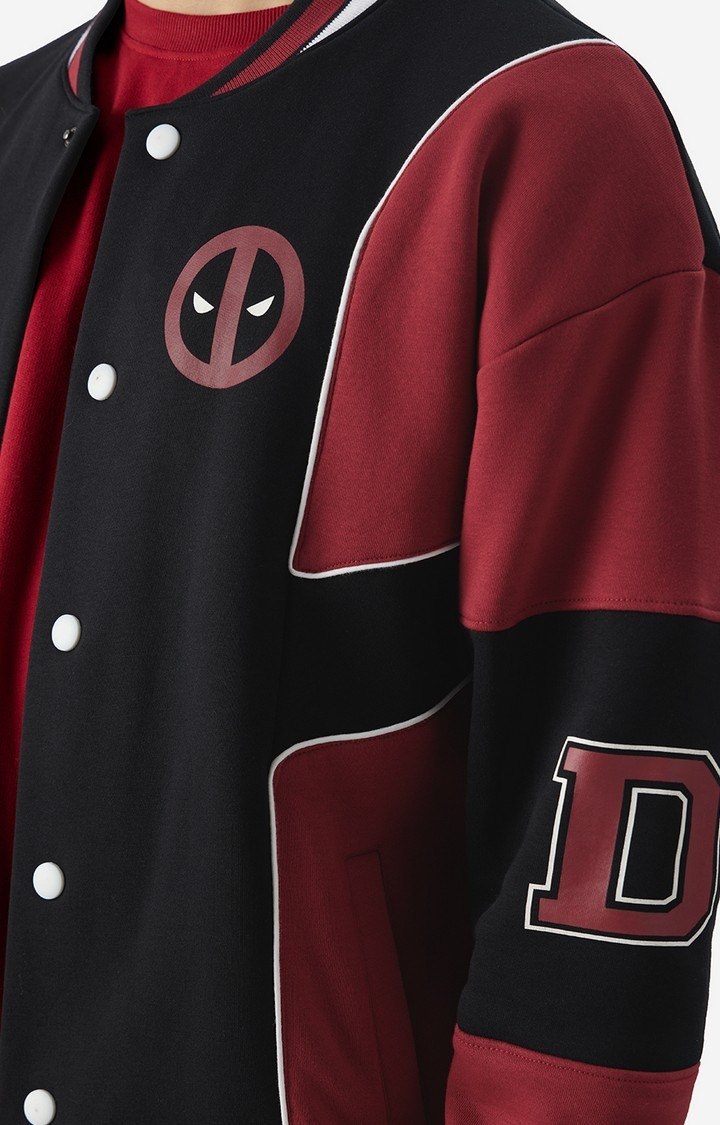 Men's Deadpool: Merc With A Mouth Varsity Jackets