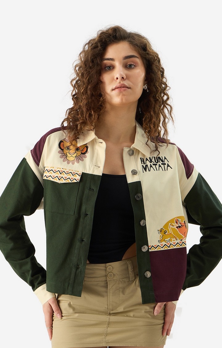 The Souled Store | Women's The Lion King: Pride of the Jungle Women's Denim Jackets