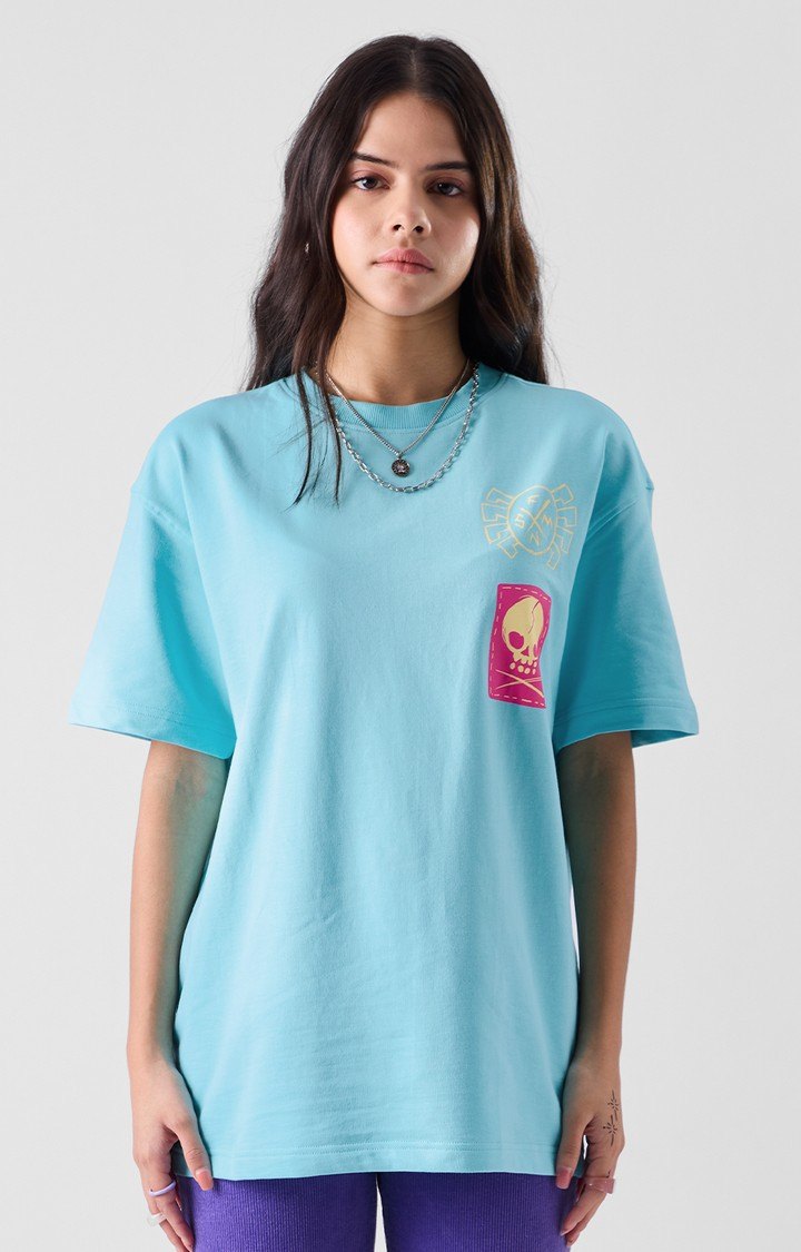 Women's Official Spider-Man Punk Oversized T-Shirts