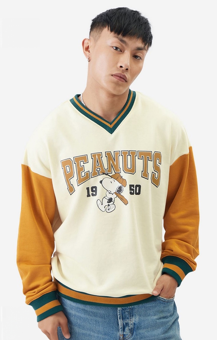 The Souled Store | Men's Peanuts: Since 1950 Men's Oversized Sweatshirts