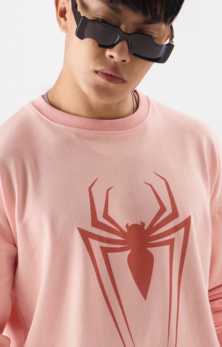 Men's Spider-Man: The Spider Men's Oversized Sweatshirts