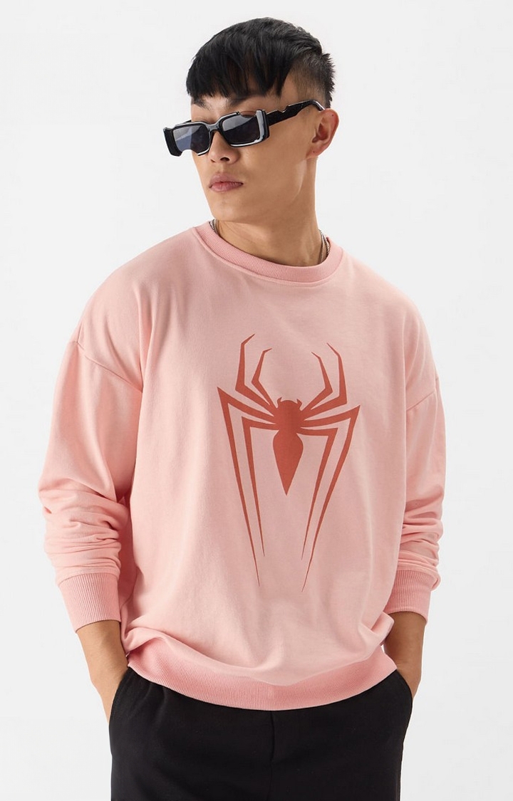 The Souled Store | Men's Spider-Man: The Spider Men's Oversized Sweatshirts