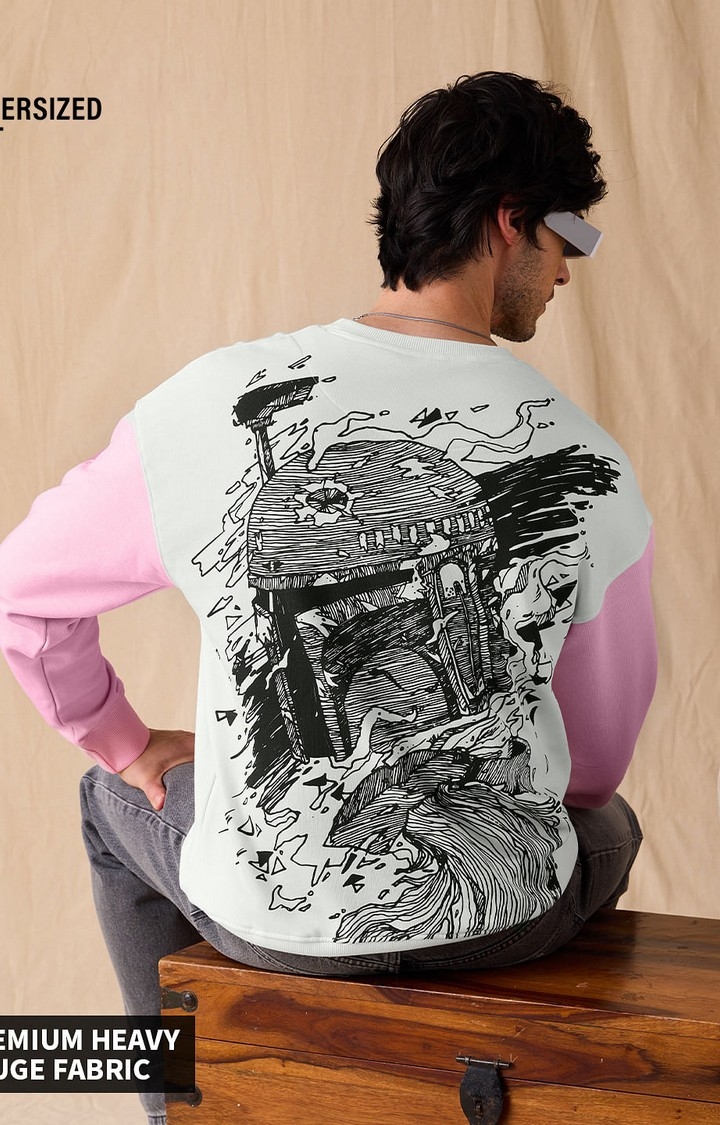 The Souled Store | Men's Star Wars: Boba Fett Men's Oversized Sweatshirts
