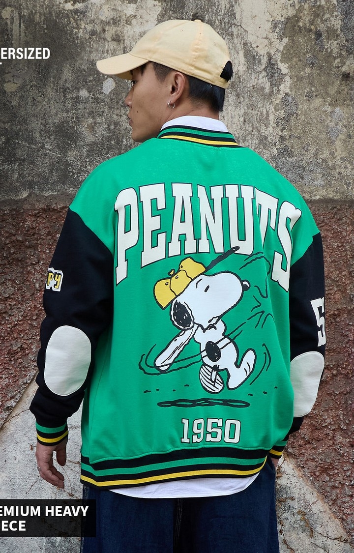 The Souled Store | Men's Peanuts: Homerun Jackets