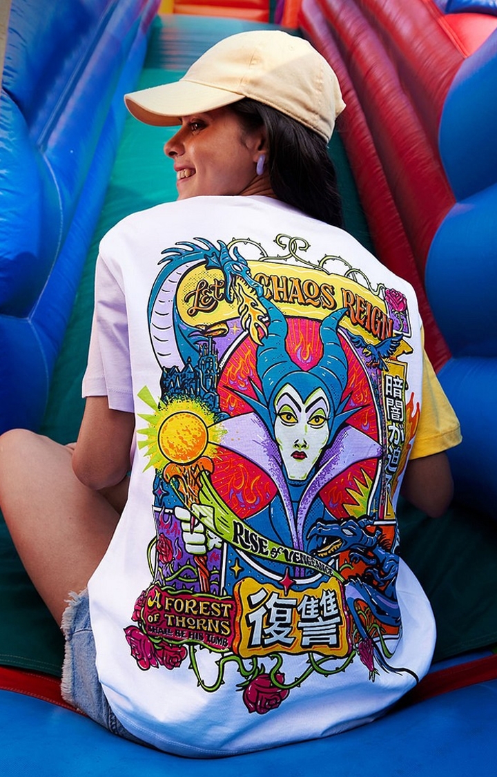 Women's Maleficent: Let Chaos Reign Women's Oversized T-Shirt