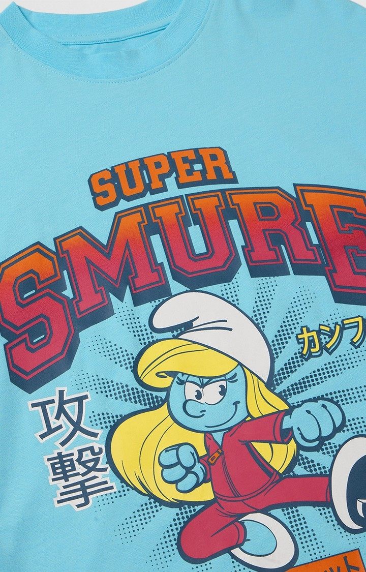 Women's The Smurfs: Super Smurf Women's Oversized T-Shirt