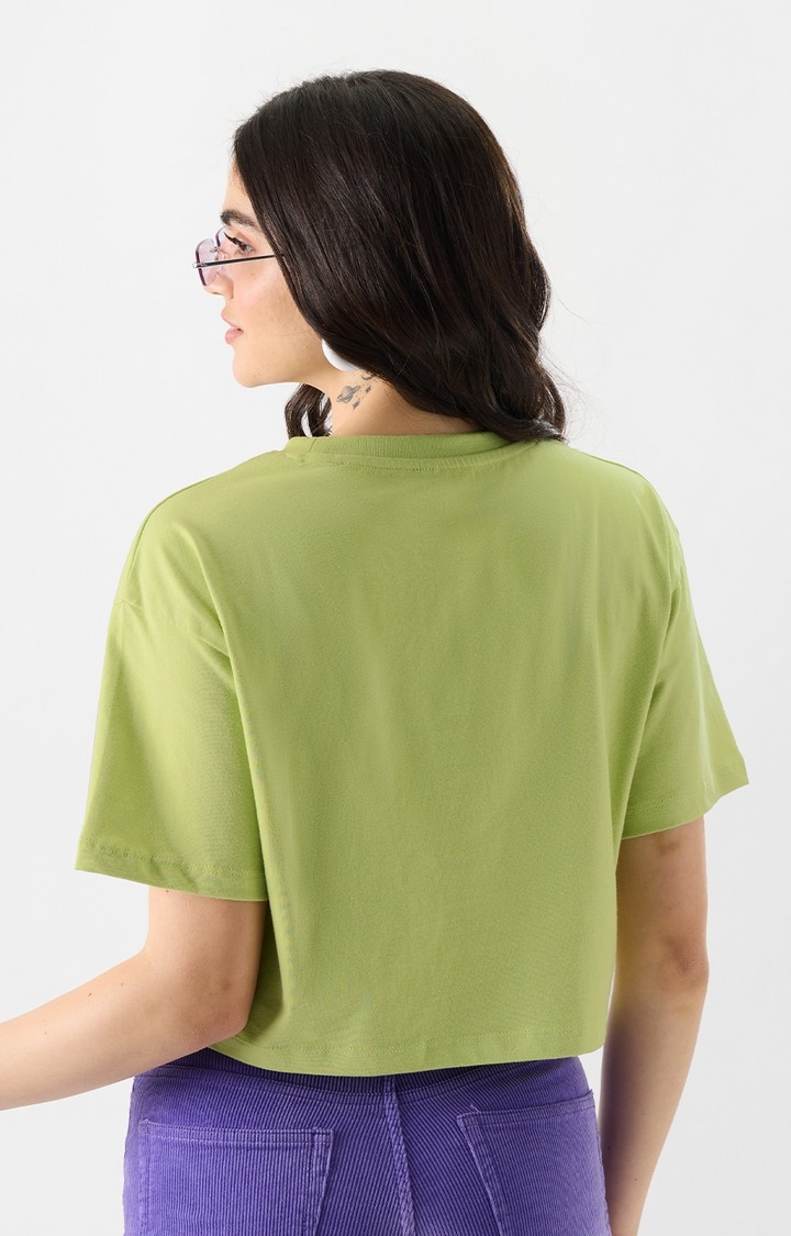 Women's TSS Originals: Couch Potato Women's Oversized Cropped T-Shirt