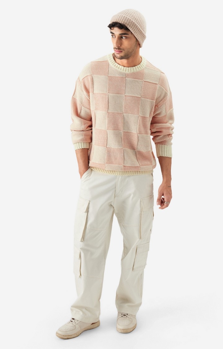 Men's TSS Originals: Pink Diamonds Oversized Pullovers