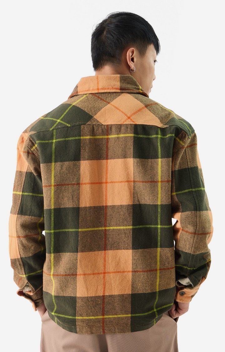 Men's TSS Originals: Ochre Vibes Men's Flannel Shackets