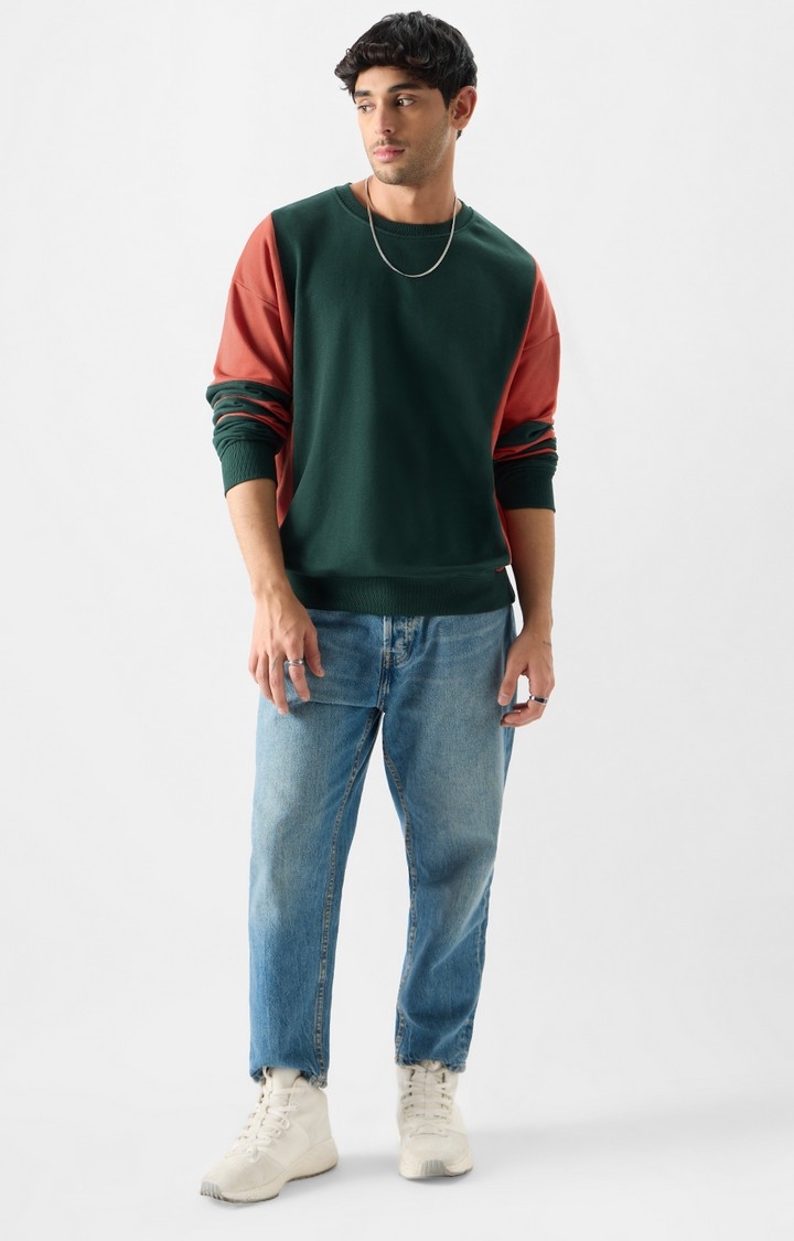 Men's TSS Originals: Emerald Clay Men's Oversized Sweatshirts