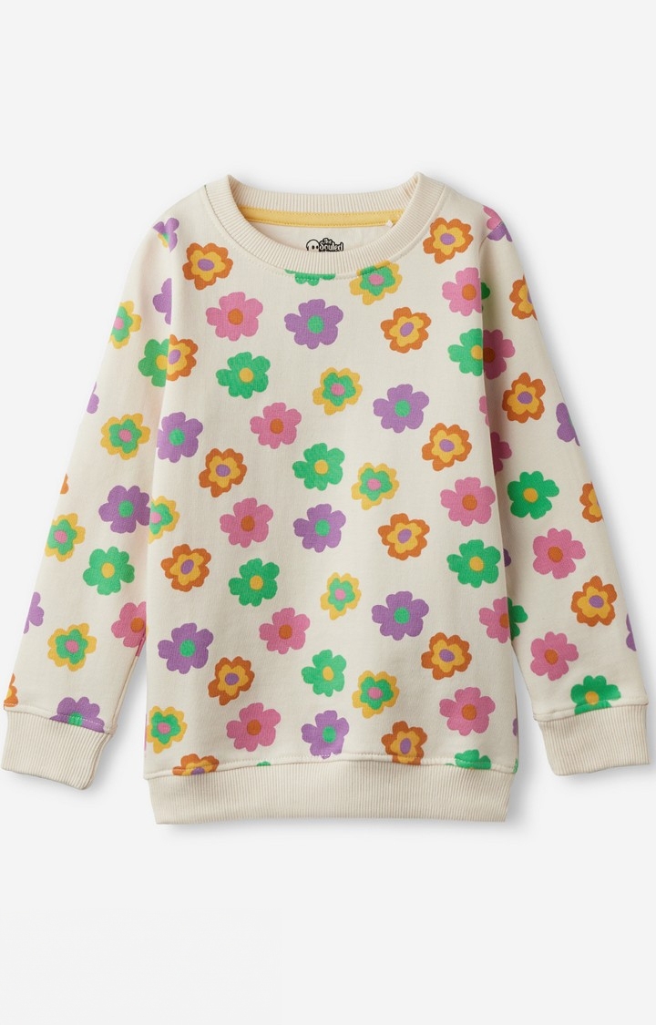 Girls TSS Originals: Autumn Bloom Girls Cotton Sweatshirts