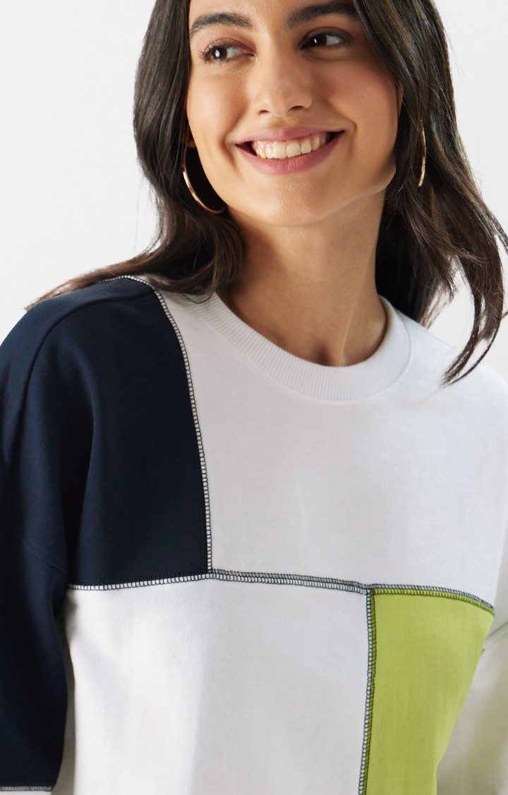 Women's Sulphur Blue Sweatshirt Women's Oversized Sweatshirts