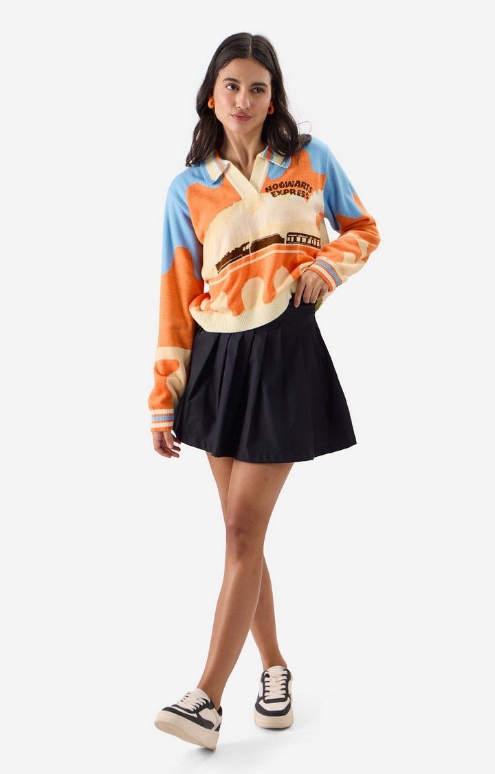 Women's Harry Potter: Hogwarts Express Women's Cropped Sweaters