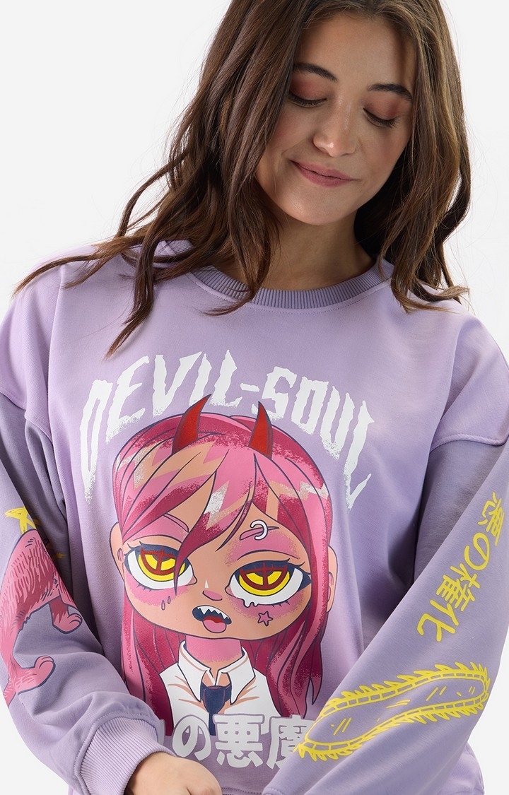 Women's Devil Soul Women's Oversized Sweatshirts