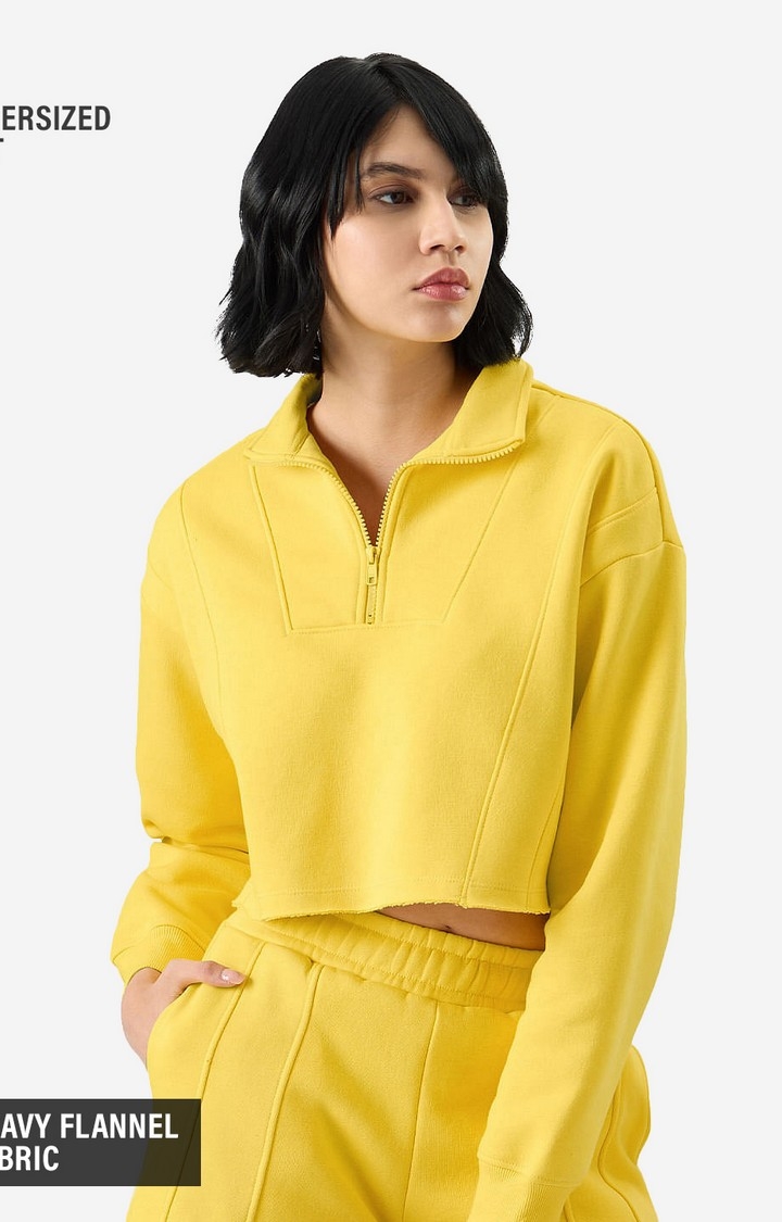The Souled Store | Women's Amber Sweatshirt Women's Oversized Sweatshirts