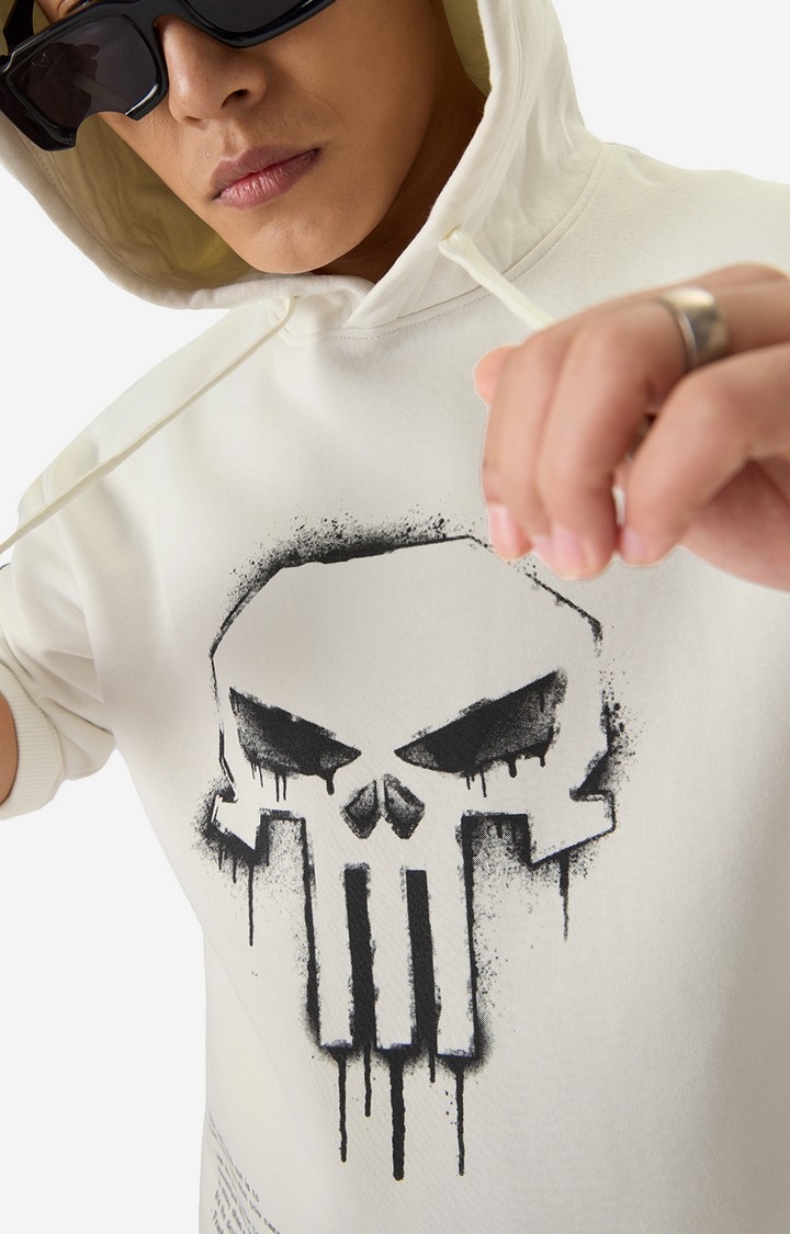 Men s Punisher Vigilante Men s Oversized Hoodie