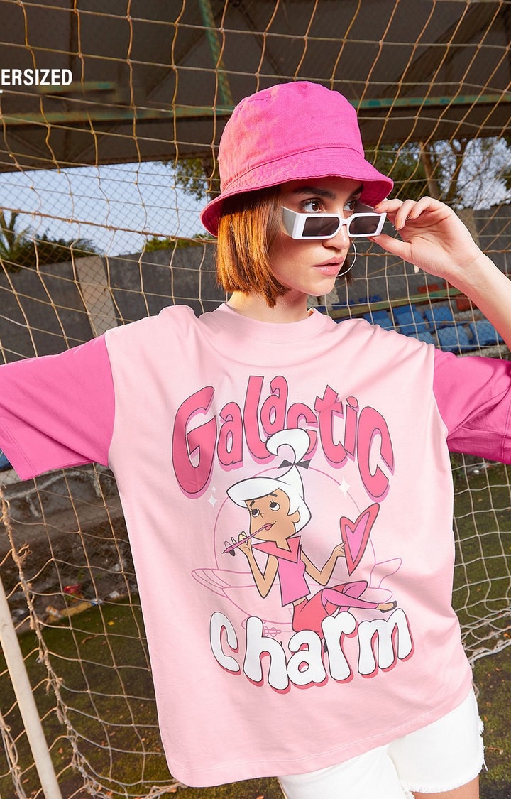 The Souled Store | Women's The Jetsons: Galactic Charm Women's Oversized T-Shirt