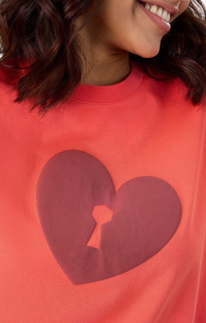 Women's Alice In Wonderland Cheshire  Oversized T-Shirt