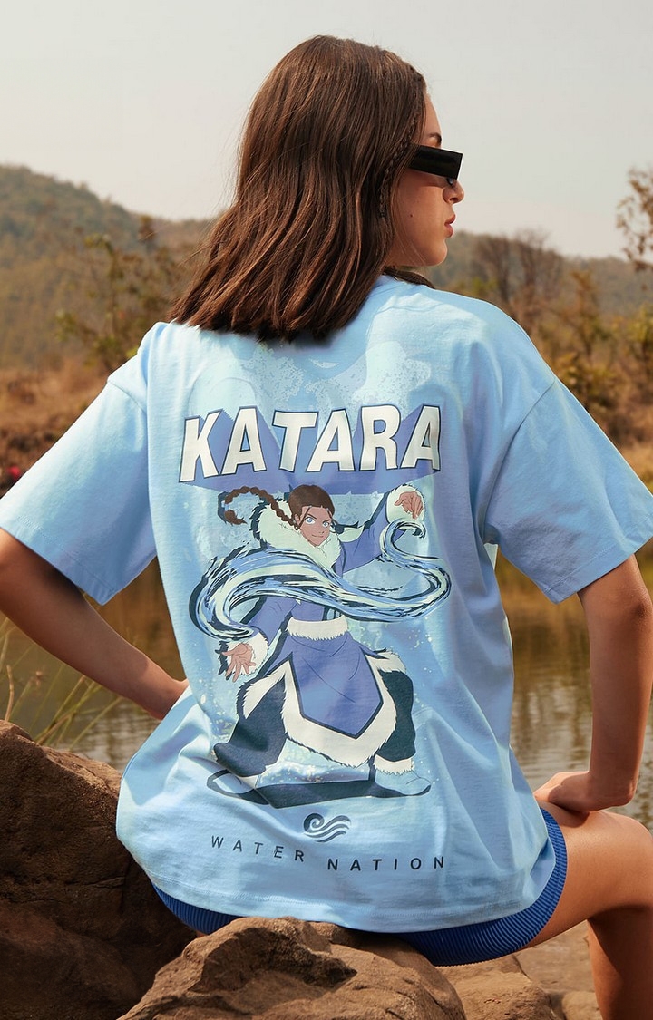The Souled Store | Women's Avatar: Katara Women's Oversized T-Shirt