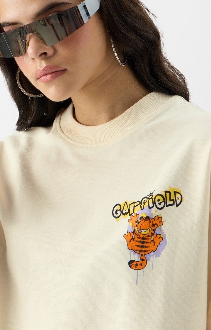Women's Garfield: Attitude Women's Oversized T-Shirt