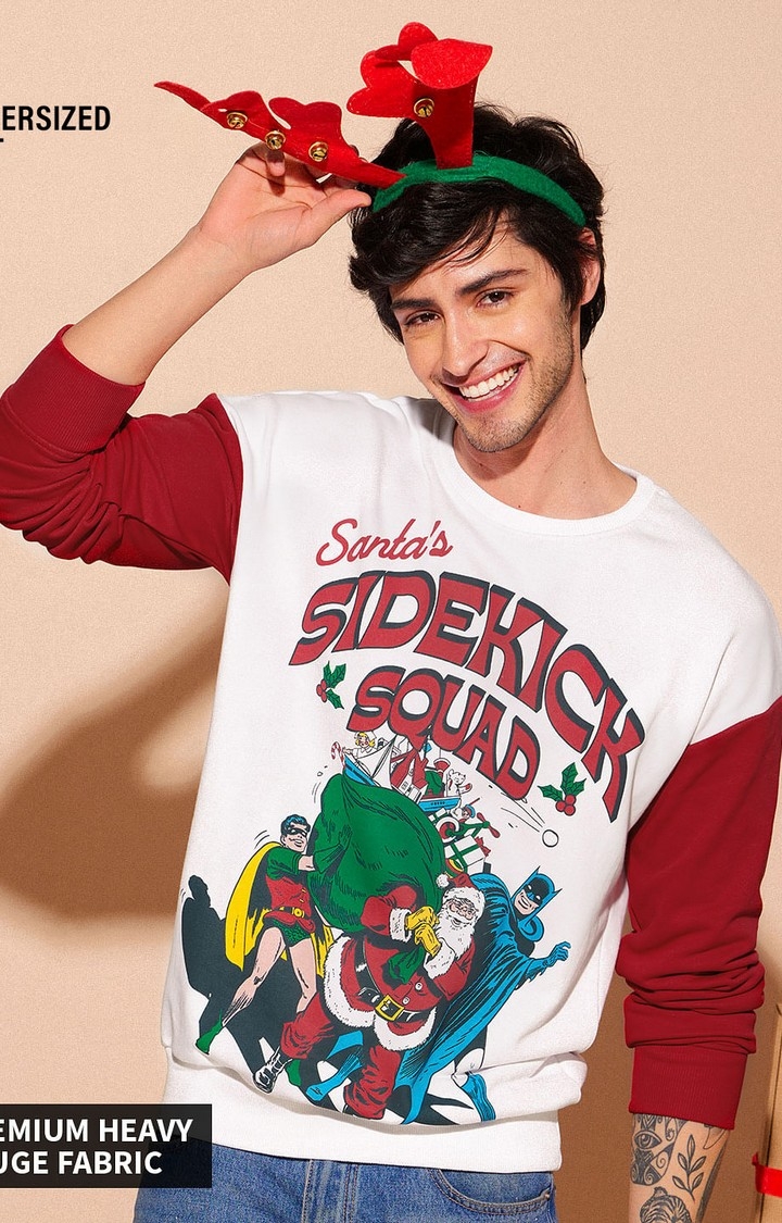 Men's DC: Sidekick Squad Men's Oversized Sweatshirts