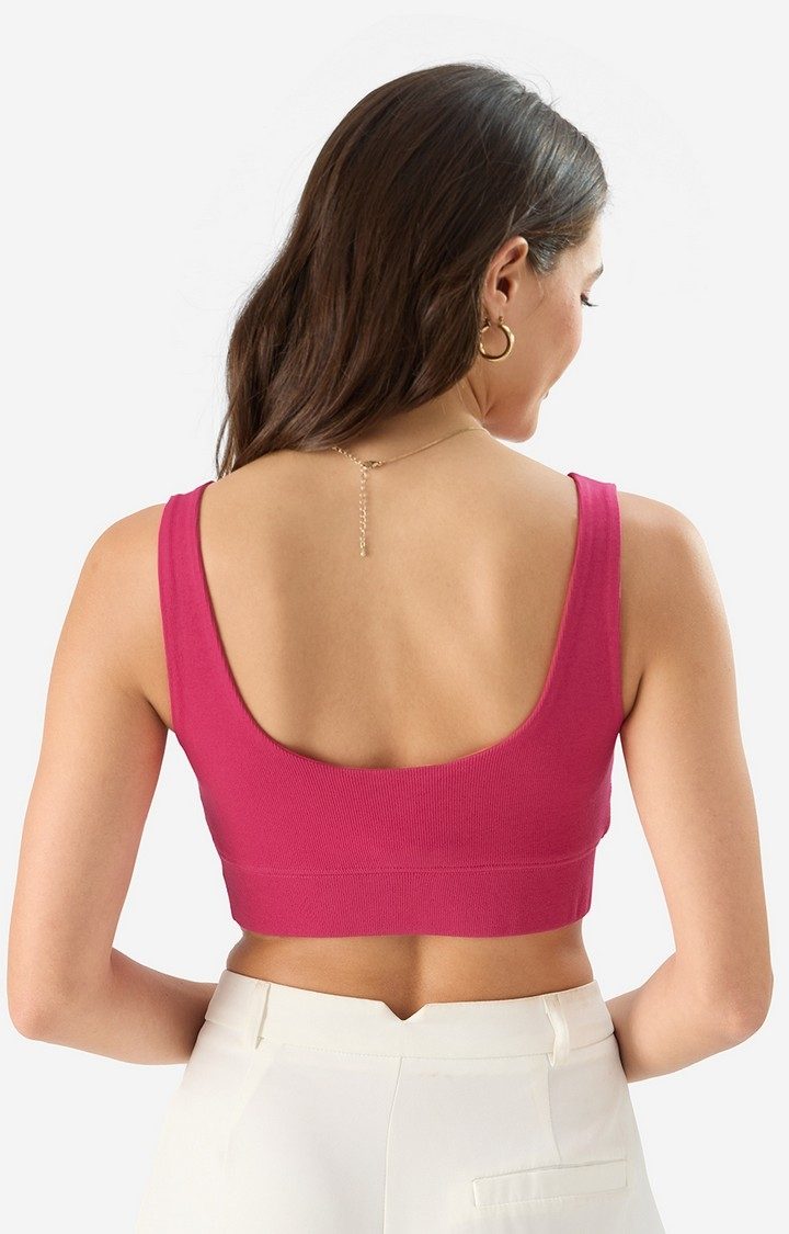 Women's Raspberry Bralette Top Women's Bralette