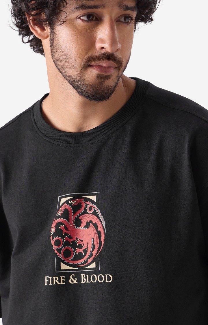 Men's House of the Dragon: Family Tree Oversized T-Shirt