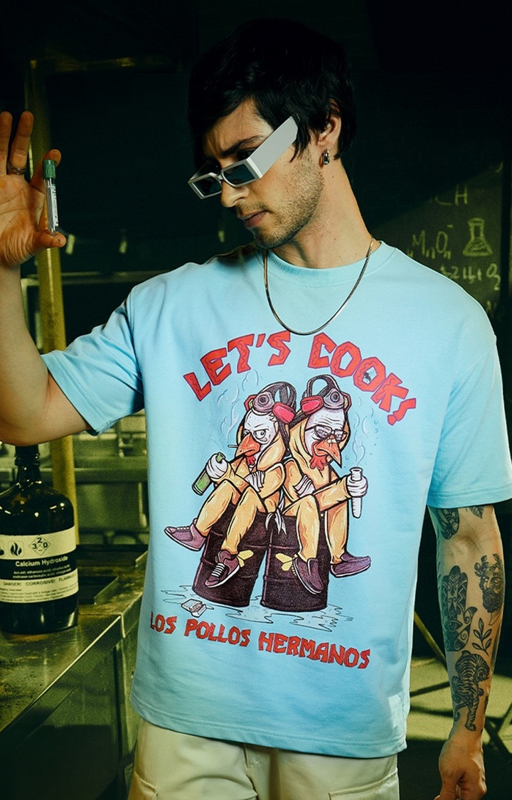 Men's Breaking Bad: Let's Cook Oversized T-Shirt
