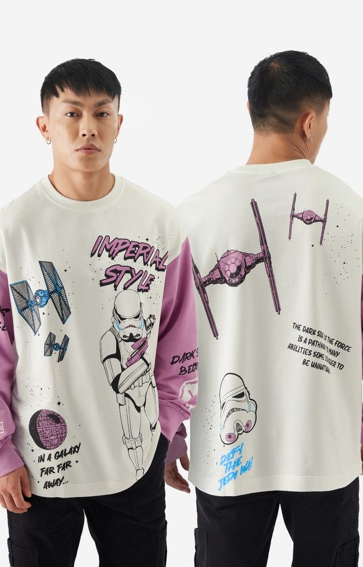 Men's Star Wars: Shadows Of The Empire Oversized Full Sleeve T-Shirt