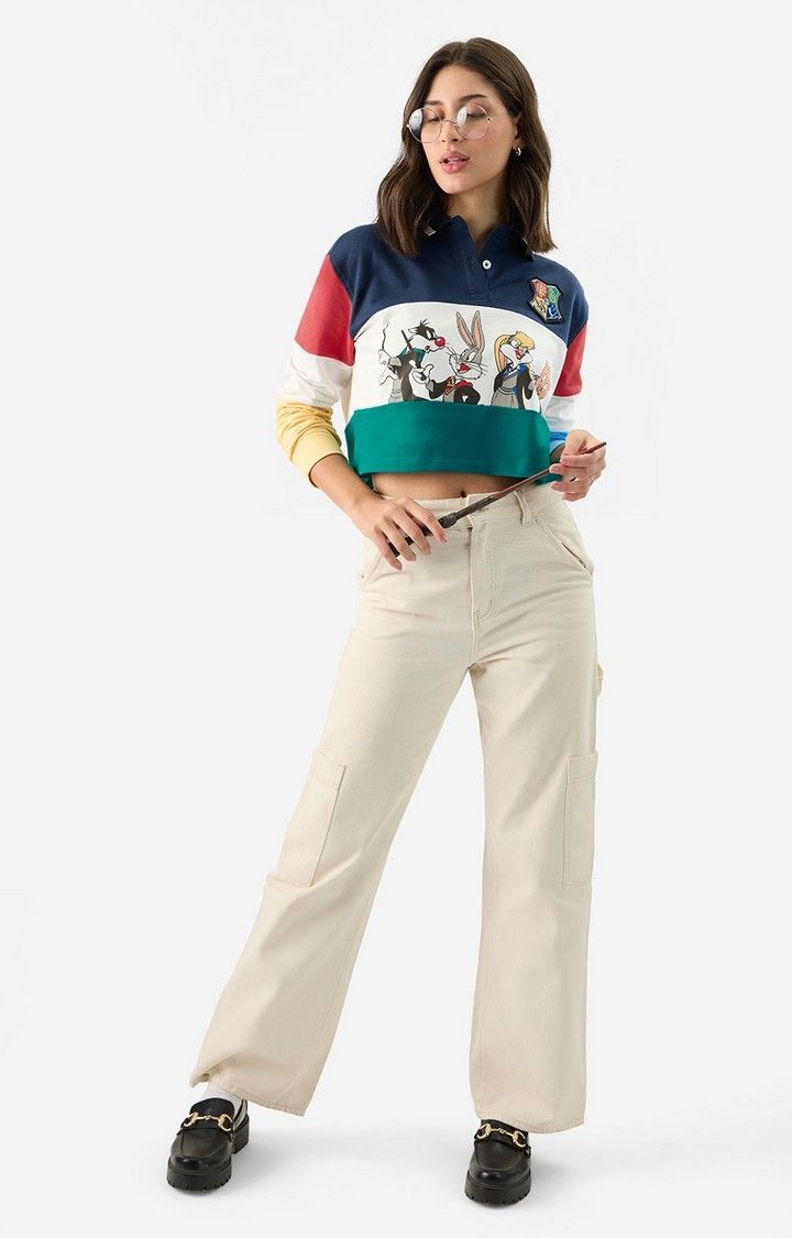 Women's Warner 100: The Gang Women's Cropped Tops