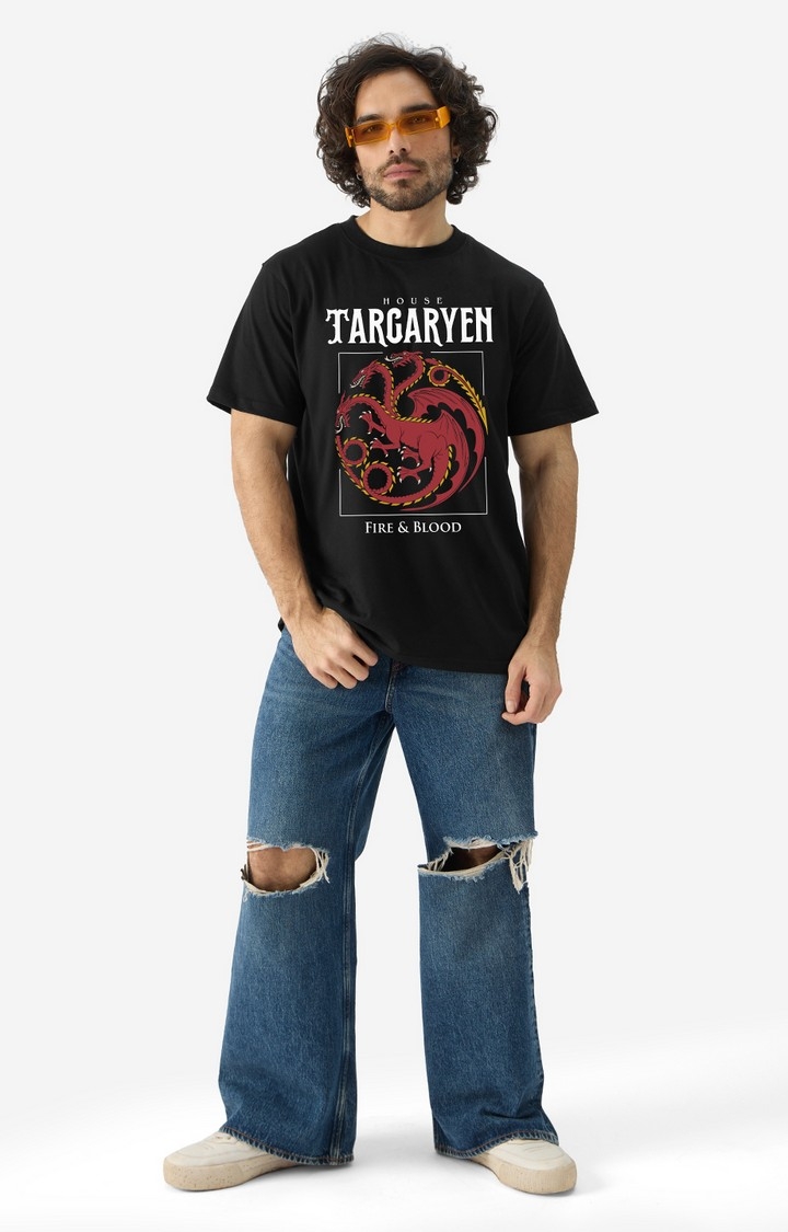 Men's House of the Dragon: Fire and Blood Men's Relaxed Fit T-Shirt