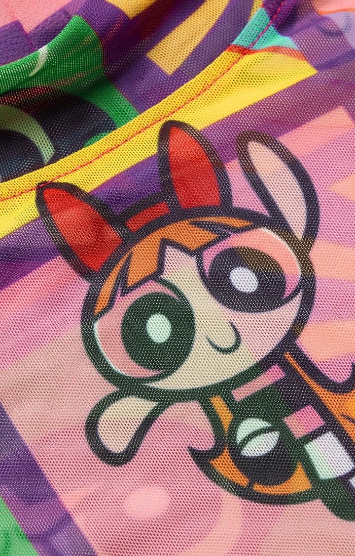 Women's Mesh Top: Powerpuff Girls  Women's Cropped Tops