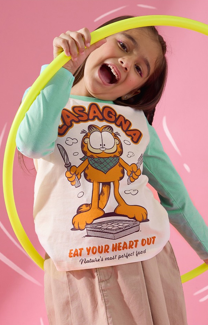 The Souled Store | Girls Lasagna Printed T-Shirts