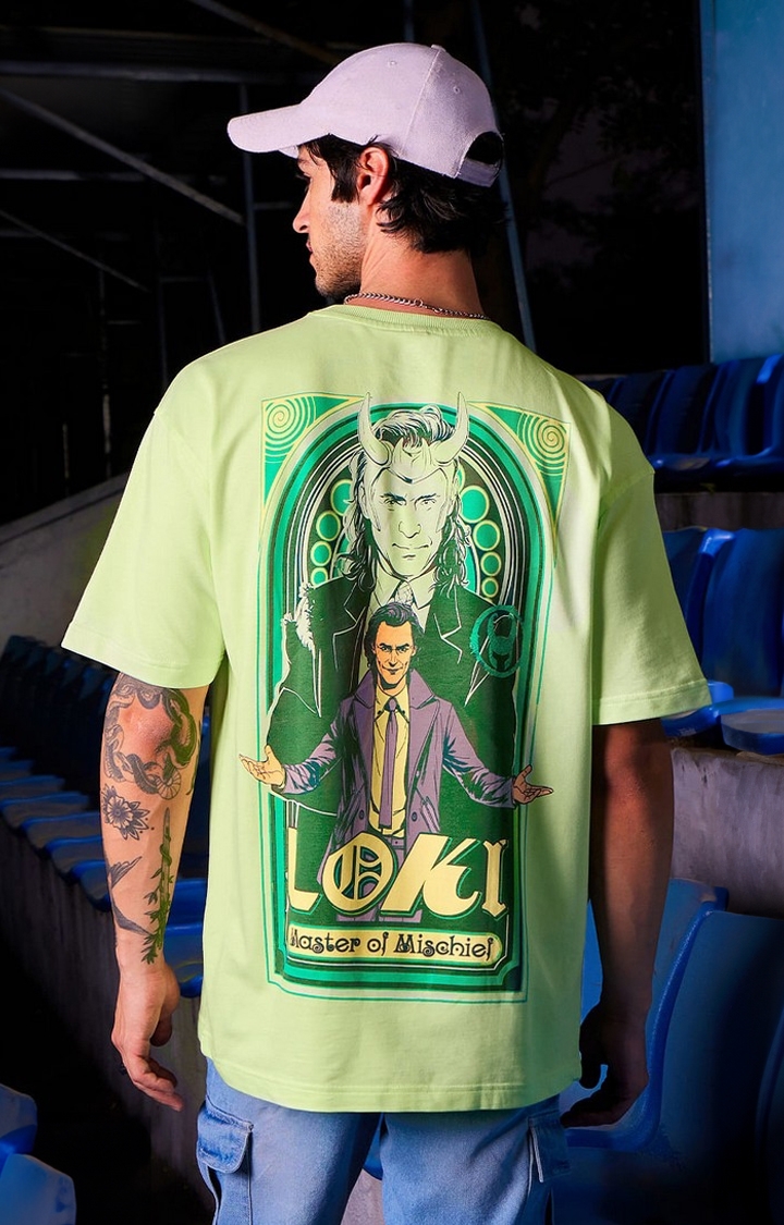 Men's Loki: Master of Mischief Oversized T-Shirt