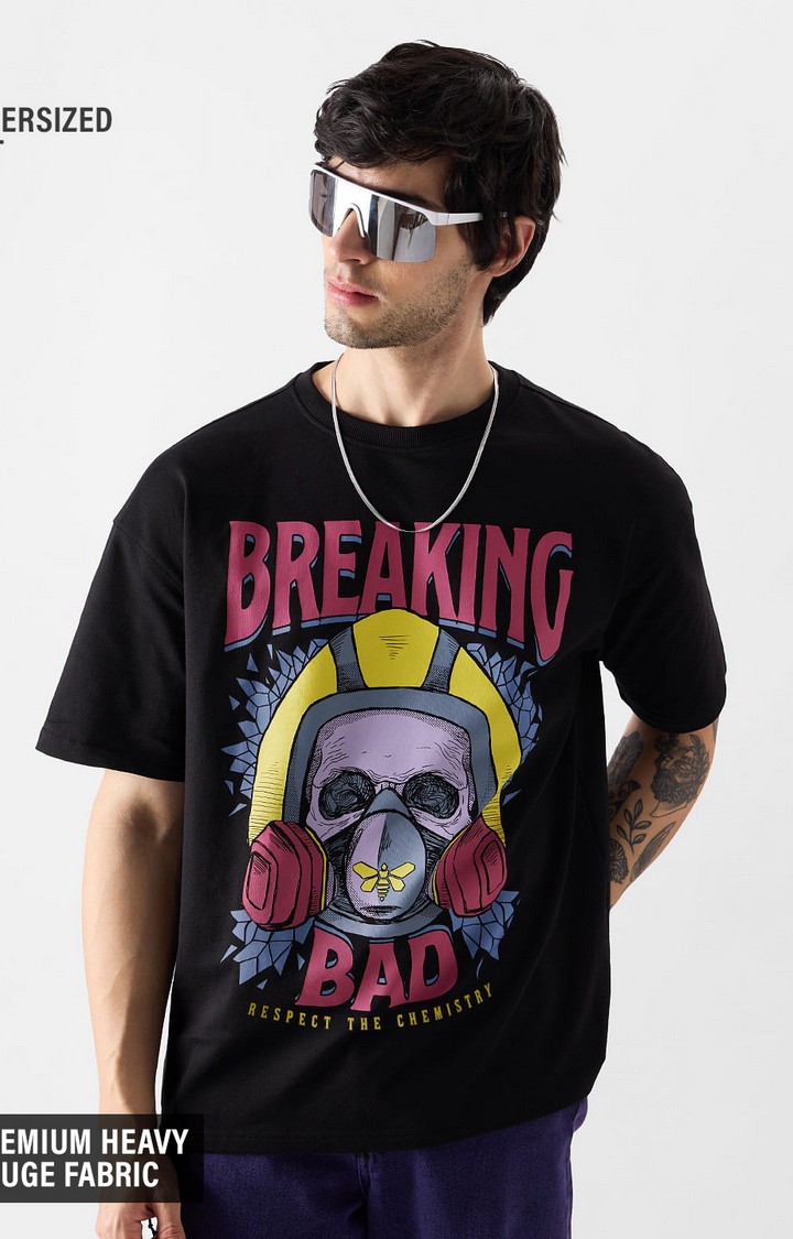 Men's Breaking Bad: Respect The Science Oversized T-Shirt