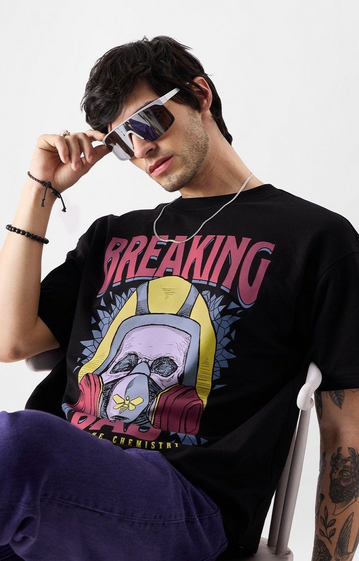 Men's Breaking Bad: Respect The Science Oversized T-Shirt